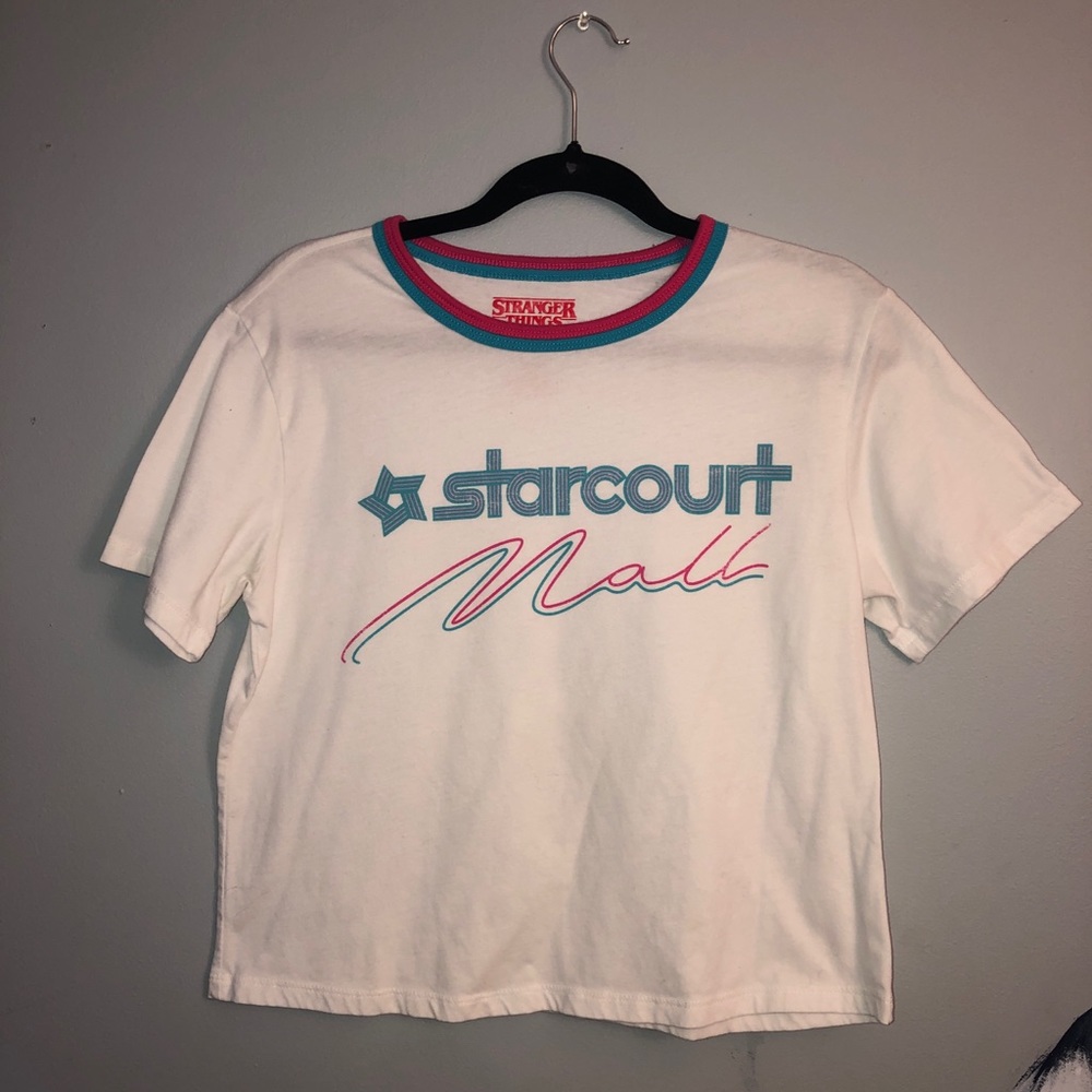 stranger things crop top